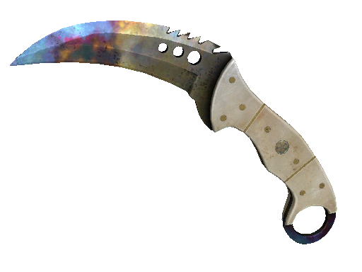 ★ StatTrak™ Talon Knife | Case Hardened (Well-Worn)