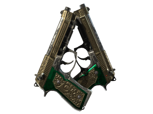StatTrak™ Dual Berettas | Royal Consorts (Field-Tested)