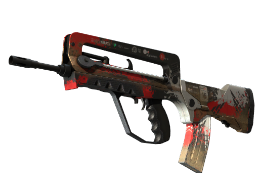 StatTrak™ FAMAS | Roll Cage (Field-Tested)