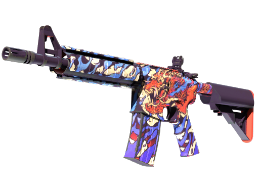 M4A4 | 龍王 (Dragon King) (Minimal Wear)