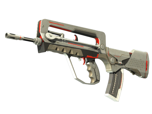 StatTrak™ FAMAS | Mecha Industries (Well-Worn)