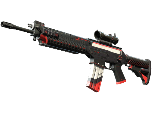 SG 553 | Cyrex (Well-Worn)
