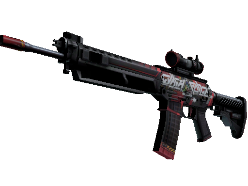 StatTrak™ SG 553 | Cyberforce (Factory New)