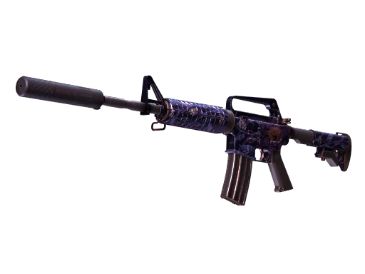 M4A1-S | Black Lotus (Battle-Scarred)
