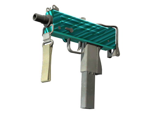 MAC-10 | Malachite (Minimal Wear)